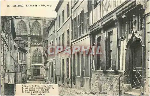 Cartes postales Lisieux La Rue de la Paix