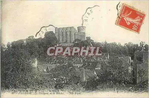 Cartes postales Falaise Le Chateau et la Roche