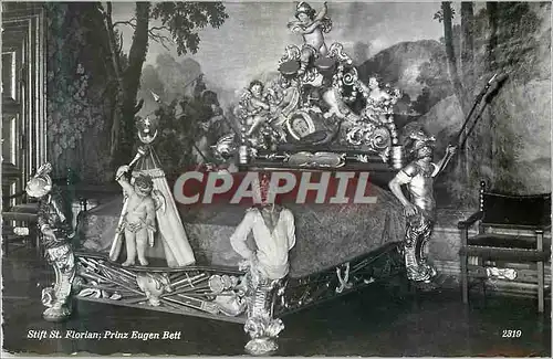 Cartes postales moderne Stift St Florian Prinz Eugen Bett