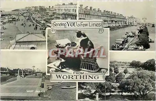 Cartes postales moderne Sending You a Few Lines from Worthing