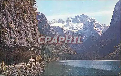 Cartes postales moderne Salzkammergut Austria Gosauee mit Dachstein 2996 m