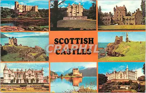 Ansichtskarte AK Scottish Castles