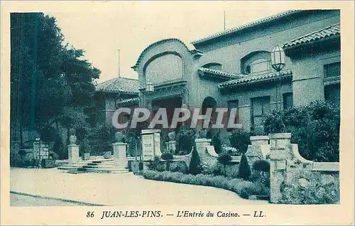 Cartes postales Juan les Pins L'Entree du Casino