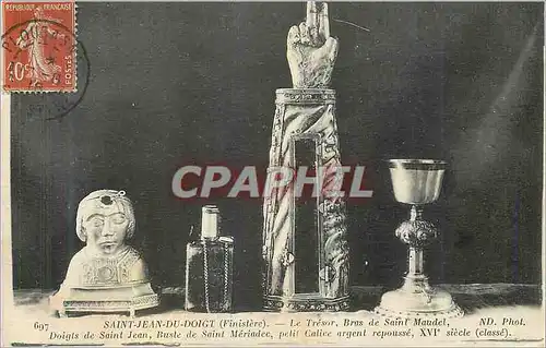 Cartes postales Saint Jean du Doigt (Finistere) Le Tresor Bras de Saint Maudel