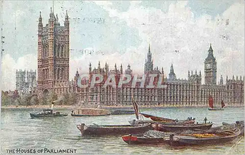 Cartes postales The Houses of Parliament