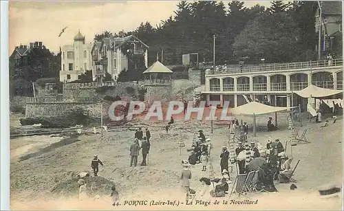 Ansichtskarte AK Pornic (Loire Inf) la PLage de la Noveillard