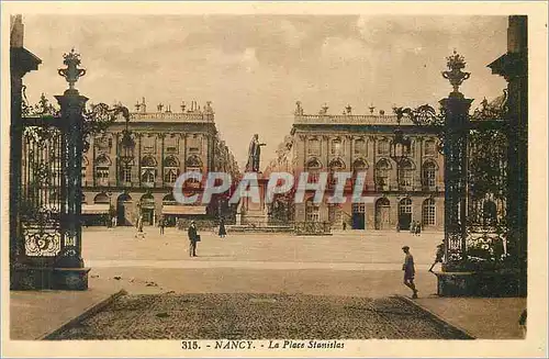 Cartes postales Nancy la Place Stanislas