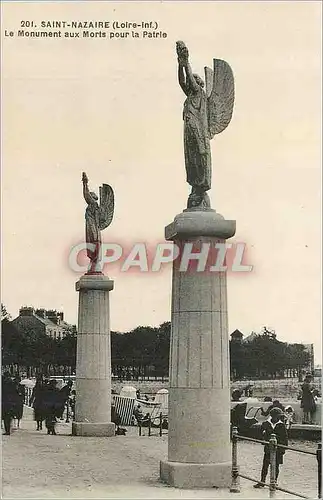 Ansichtskarte AK Saint Nazaire (Loire Inf) le Monument aux Morts pour la Patrie Militaria