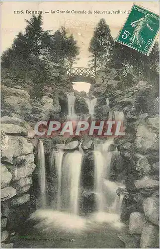 Cartes postales Rennes la Grande Cascade du Nouveau Jardin