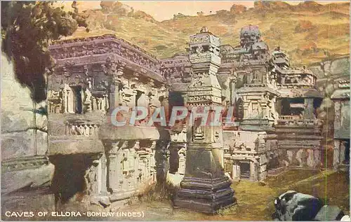 Cartes postales Caves of Ellora Bombay (Indes)