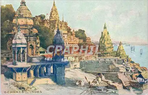 Cartes postales Benares Indes