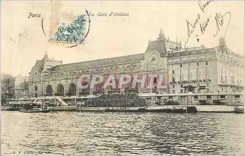 Cartes postales la Gare d'Orleans Paris