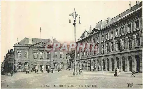 Cartes postales Metz L'Hotel de Ville