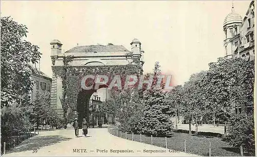 Cartes postales Metz Porte Serpenoise