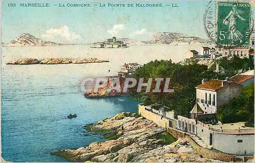 Ansichtskarte AK Marseille La Corniche La Pointe de Maldorme