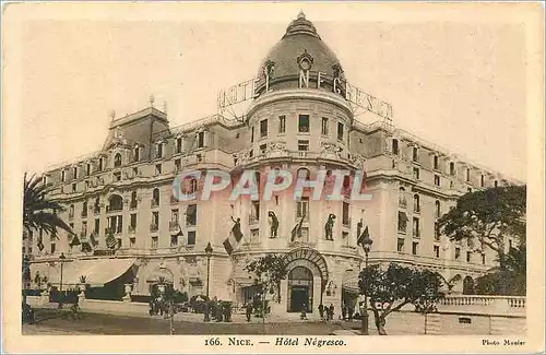 Cartes postales Nice Hotel Negresco