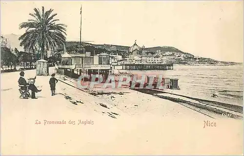 Cartes postales Nice Promenade des Anglais (carte 1900)