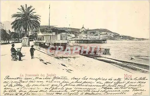 Cartes postales Nice Promenade des Anglais (carte 1900)