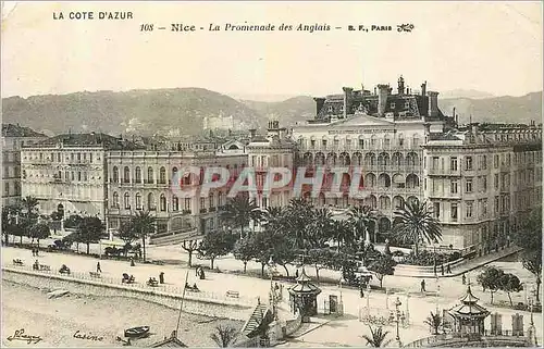 Cartes postales Nice La Cote d'Azur La Promenade des Anglais