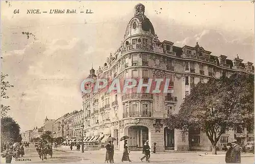 Cartes postales Nice L'Hotel Ruhl