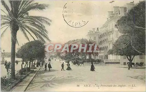 Cartes postales Nice La Promenade des Anglais