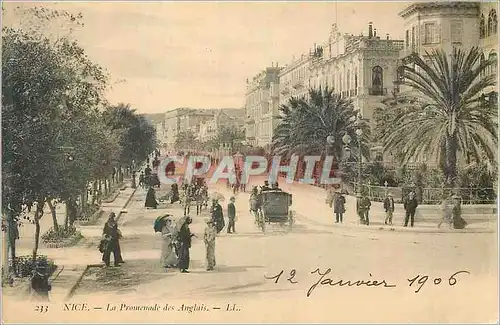 Cartes postales Nice La Promenade des Anglais