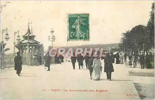 Cartes postales Nice La Promenade des Anglais