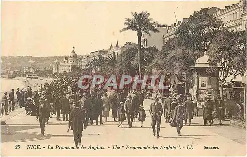 Cartes postales Nice La Promenade des Anglais