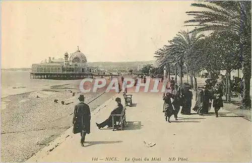 Cartes postales Nice Le Quai du Midi