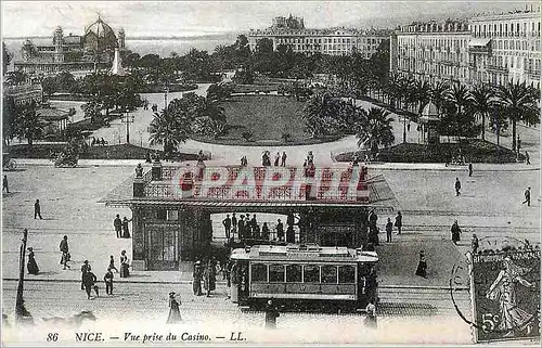 REPRO Nice Vue prise du Casino Tramway