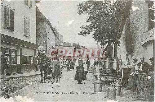 REPRO Livernon (Lot) Rue de la Fromagerie