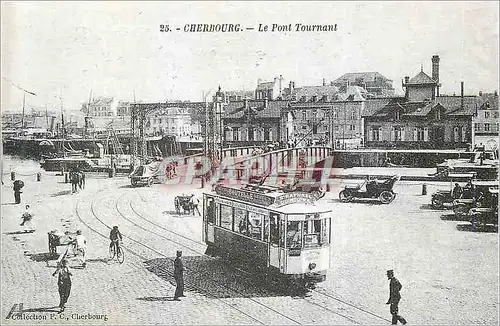 REPRO Cherbourg Le Pont Tournant Tramway