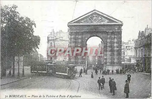 REPRO Bordeaux Place de la Victoire et Porte d'Aquitaine Tramway