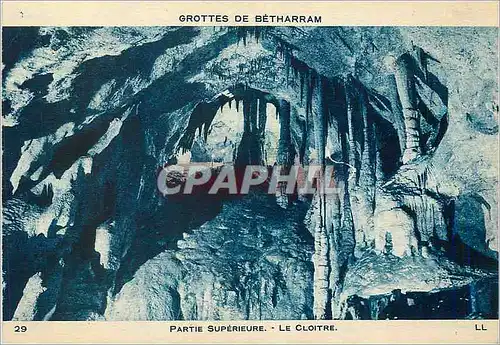 Ansichtskarte AK Grottes de Betharram Partie Superieure Le Cloitre