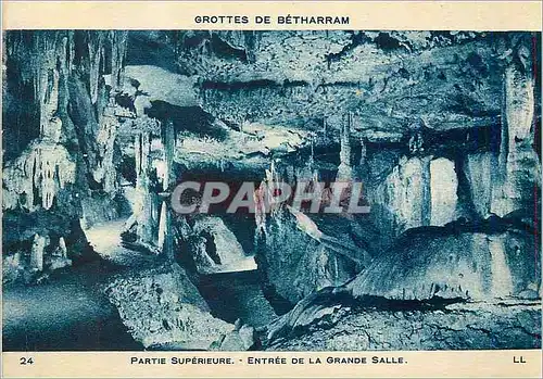 Cartes postales Grottes de Betharram Partie Superieure Entree de la Grande Salle