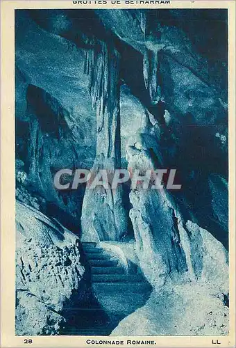 Cartes postales Grottes de Betharram Colonnade Romaine