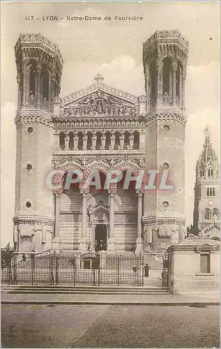 Cartes postales Lyon Notre Dame de Fourviere