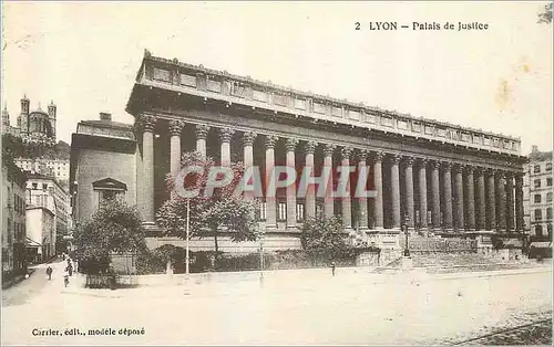 Cartes postales Lyon Palais de Justice