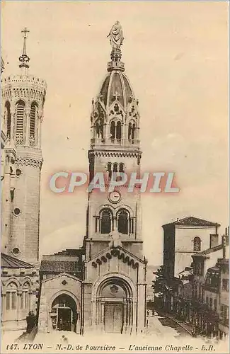 Ansichtskarte AK Lyon N D de Fourviere L'Ancienne Chapelle