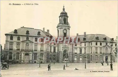 Cartes postales Rennes L'Hotel de Ville