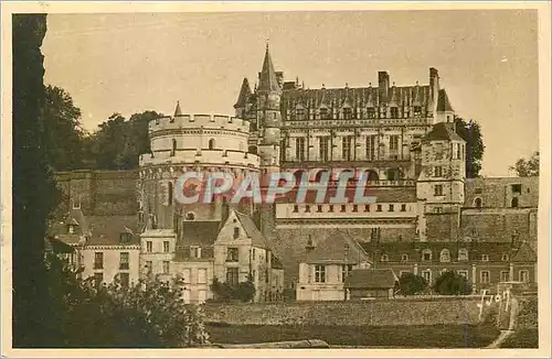 Ansichtskarte AK Amboise (Indre et Loire) Vue Generale du Chateau