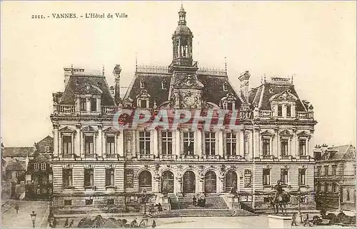 Cartes postales Vannes L'Hotel de Ville