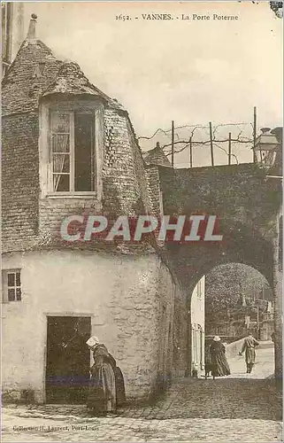 Cartes postales Vannes La Porte Poterne