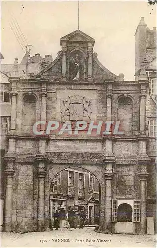 Ansichtskarte AK Vannes Porte Saint Vincent