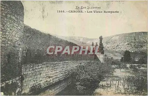 Cartes postales Cahors Le Lot Illustre Les Vieux Remparts