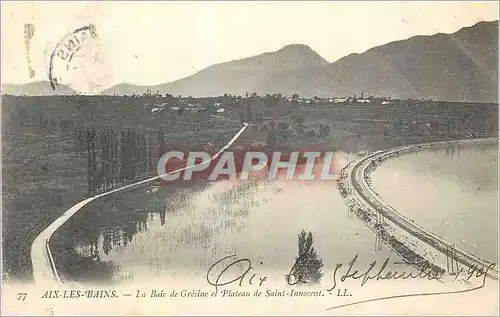 Cartes postales Aix les Bains La Baie de Gresine et Plateau de Saint Innocent