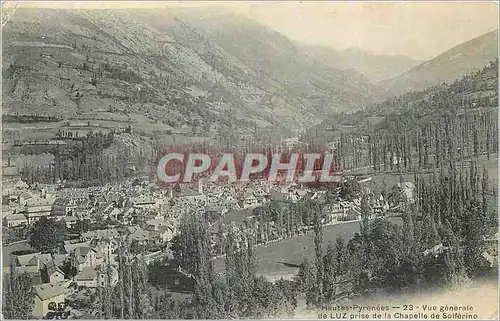 Ansichtskarte AK Vue Generale de Luz Hautes Pyrenees Prise de la Chapelle de Soiferino