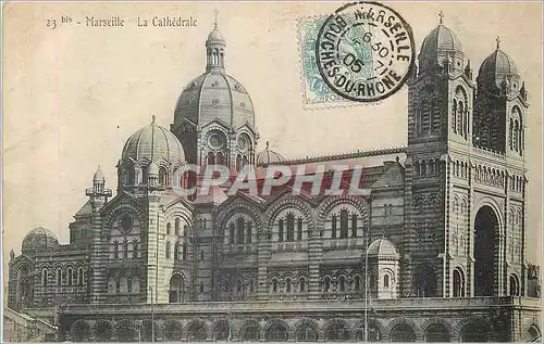 Cartes postales Marseille La Cathedrale