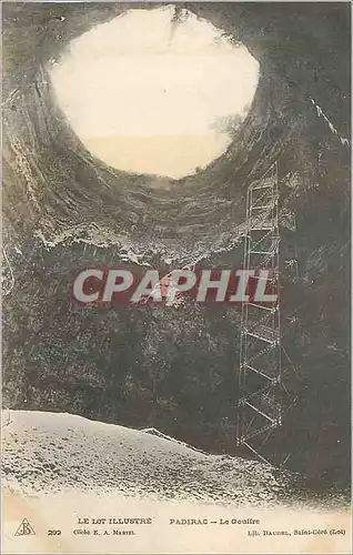 Cartes postales Padirac Le Lot Illustre La Grotte