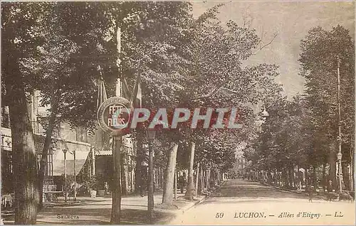 Cartes postales Luchon Allees d'Etigny Fete des Fleurs